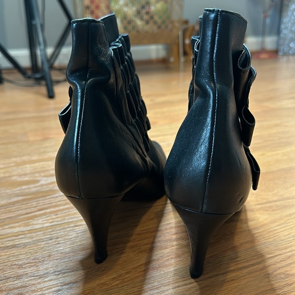 Hugo Boss Ruffle Ankle Boot - Picture 5 of 7